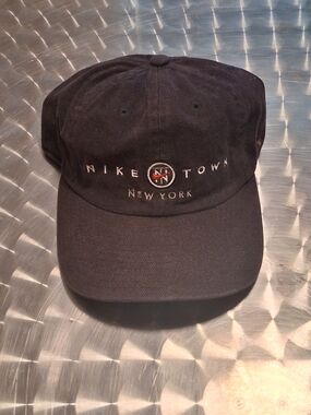 Nike Town New York Black Logo Cap